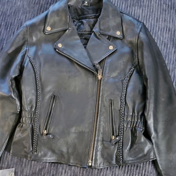 USA Bikers Dream Apparel Women's Leather Jacket